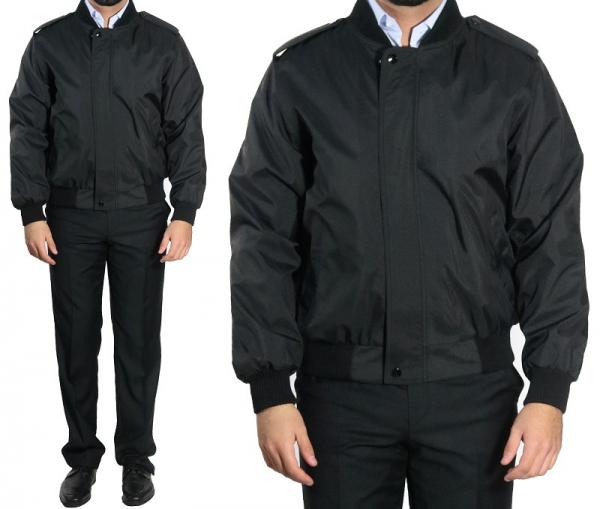 Herren Blouson Strickkragen Jacke