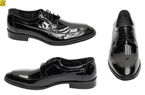 Lackleder Herren Schuhe