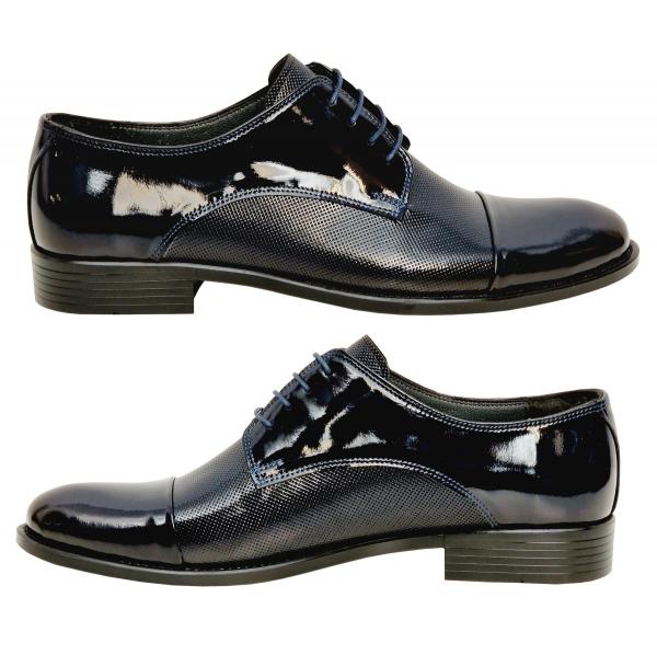 Lackschuhe für Herren Schnürschuhe Festlich