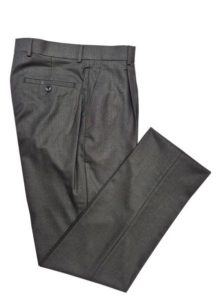 Herren Bundfaltenhose Anzughose Regular