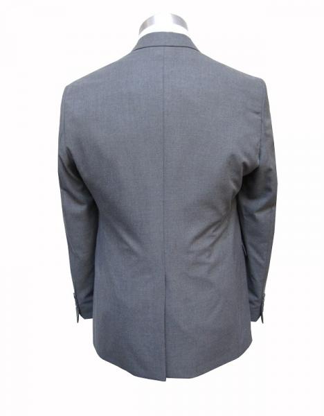 Herren Anzug 3-Teilig 120s Grau