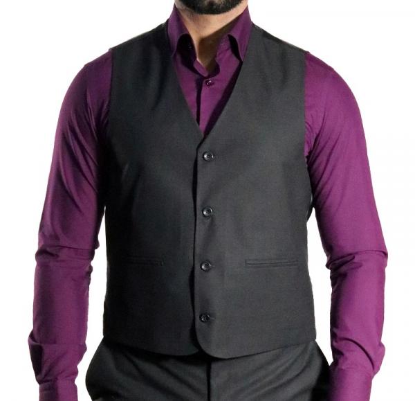 Klassische Herren Anzugweste Regular Fit