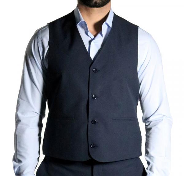 Klassische Herren Anzugweste Regular Fit