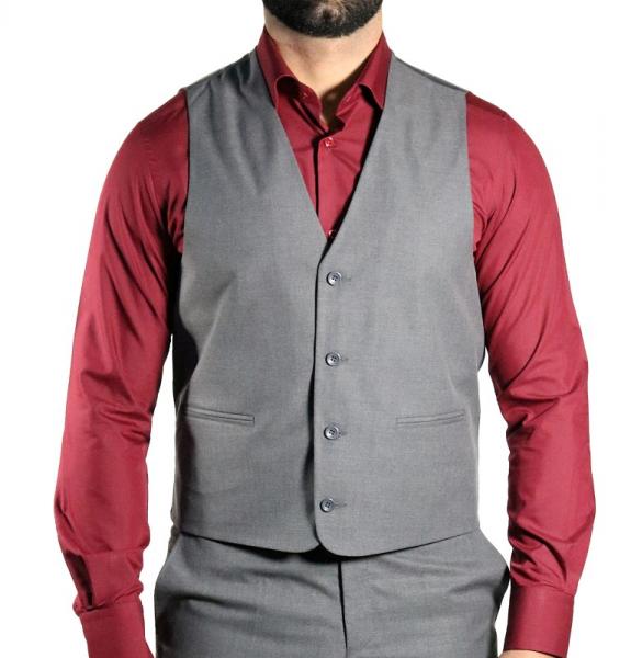 Klassische Herren Anzugweste Regular Fit