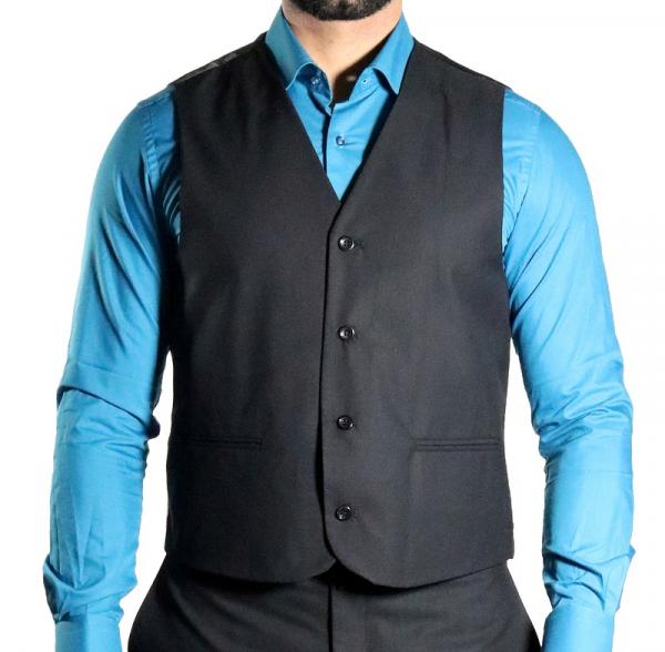 Klassische Herren Anzugweste Regular Fit