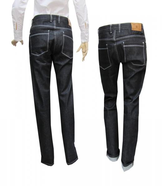 Damen Jeans Hose Schwarz