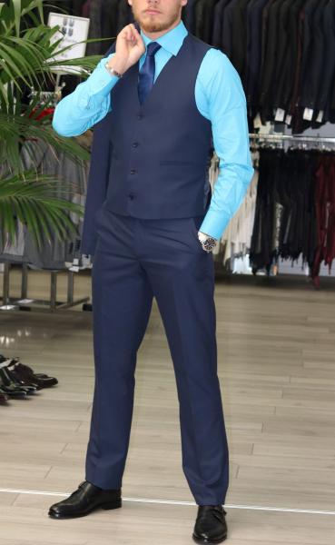 Slim-fit Herren Weste Anzugweste