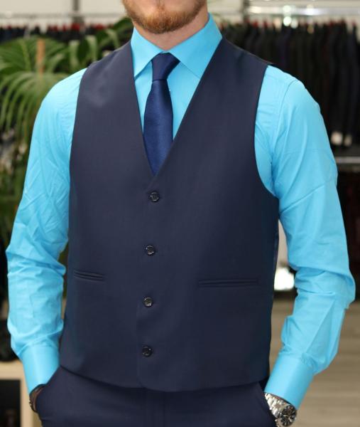 Slim-fit Herren Weste Anzugweste