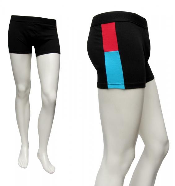 Herren Boxershort Unterhose seitliche streifen