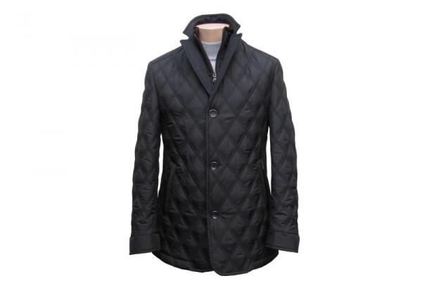 Herren Steppjacke Doppelkragen