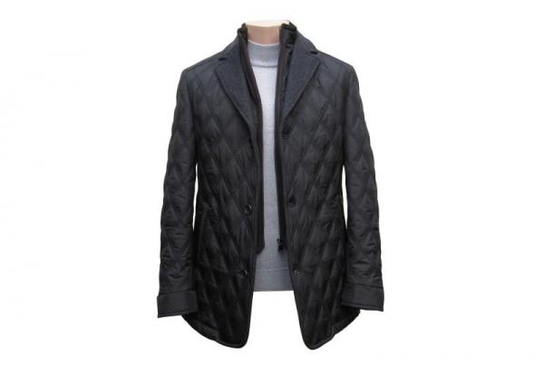 Herren Steppjacke Doppelkragen