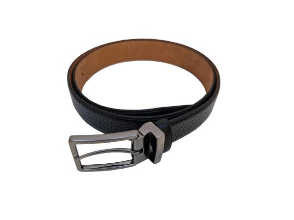 Herren Rindleder Gürtel grobe Prägung