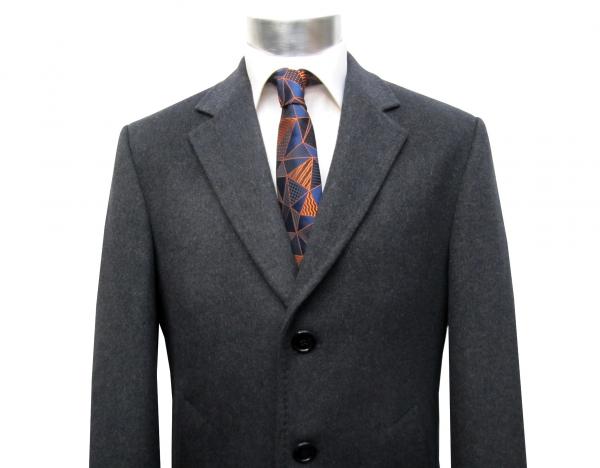 Herrenmantel Knielange Wollmantel für jeden Anlass