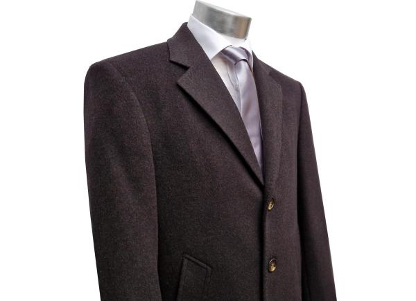 Herren Mantel knielang