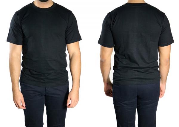 Herren T-Shirt Unterhemd rundhals Kurzarm